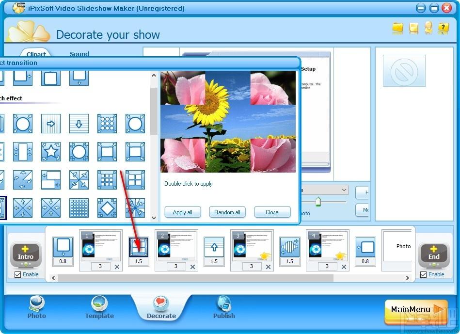 iPixSoft Video Slideshow Maker Deluxe下载,幻灯片制作软件