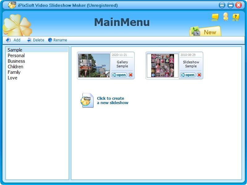 iPixSoft Video Slideshow Maker Deluxe下载,幻灯片制作软件